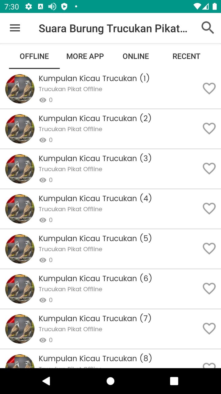 Suara Burung Trucukan Pikat screenshot image 1_Popularmodapk.com