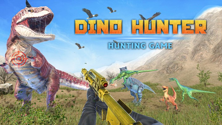Dino Hunter 3D Sniper Shooting screenshot image 1_Popularmodapk.com