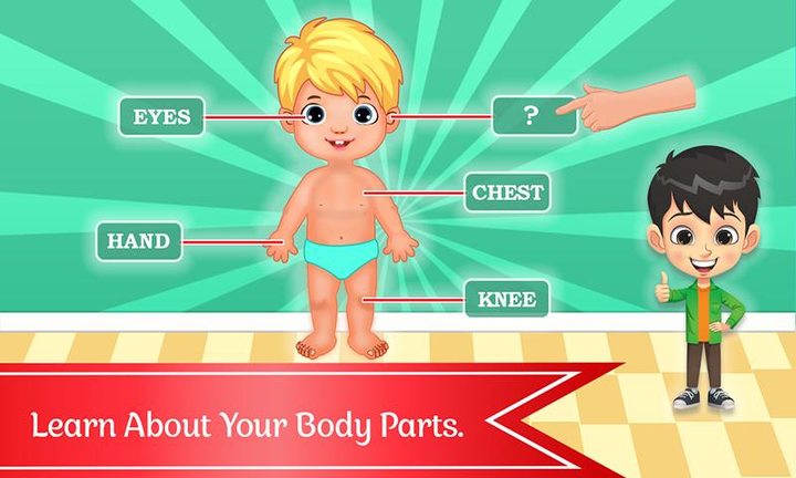 Learn Human Body Parts Kids screenshot image 1_Popularmodapk.com