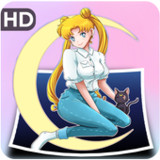 Anime Girl Moon Wallpaper HD1.0_Popularmodapk.com