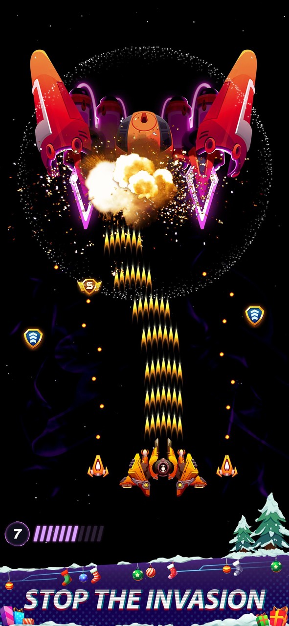 Galaxy Attack - Space Shooter screenshot image 4_Popularmodapk.com