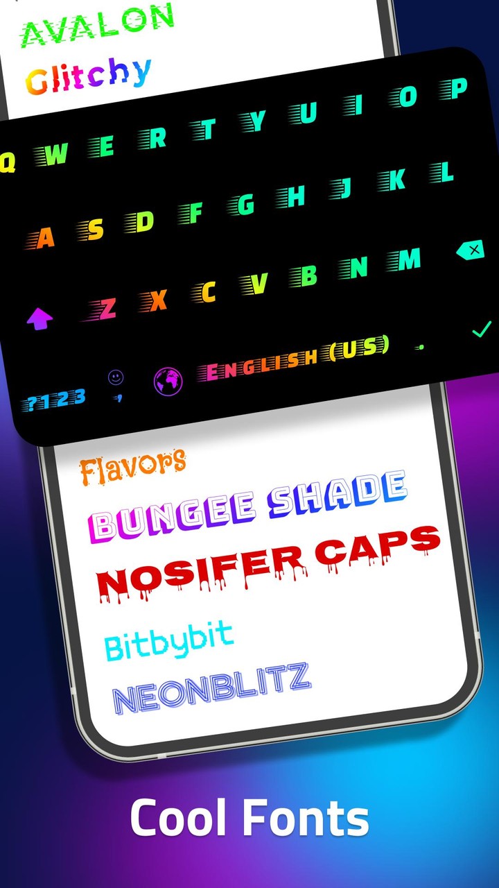 LED Keyboard: Emoji, Fonts screenshot image 5_Popularmodapk.com