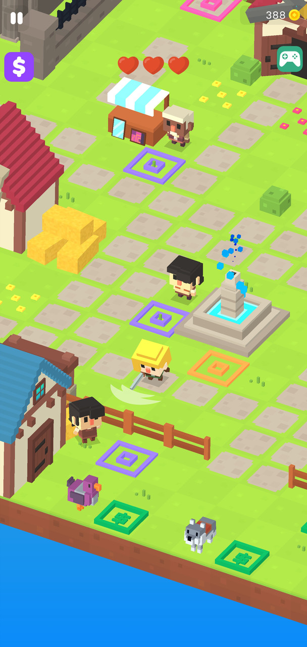 Blocky World - Fantasy Quest(Support Chinese) screenshot image 1_Popularmodapk.com