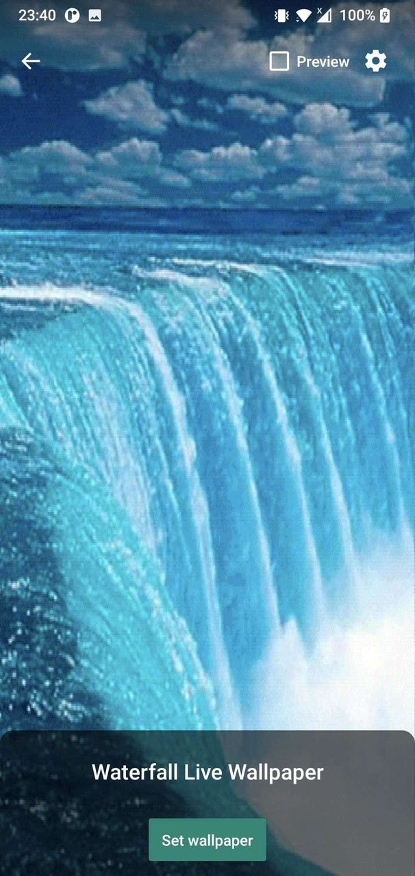Waterfall Live Wallpaper Sound screenshot image 7_Popularmodapk.com