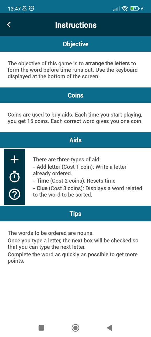 Game: Order the Word screenshot image 4_Popularmodapk.com