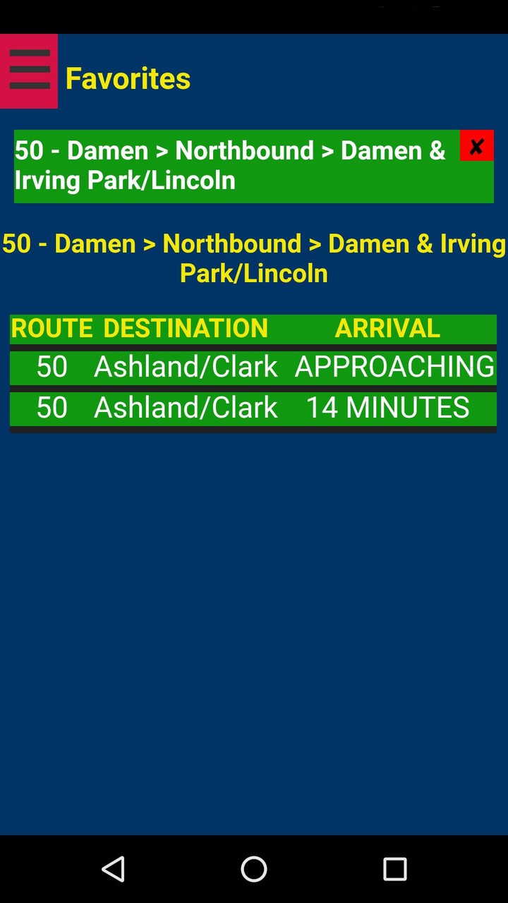 Chicago CTA Bus Tracker screenshot image 6_Popularmodapk.com