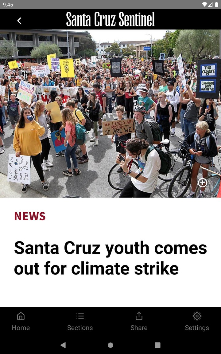 Santa Cruz Sentinel screenshot image 6_Popularmodapk.com