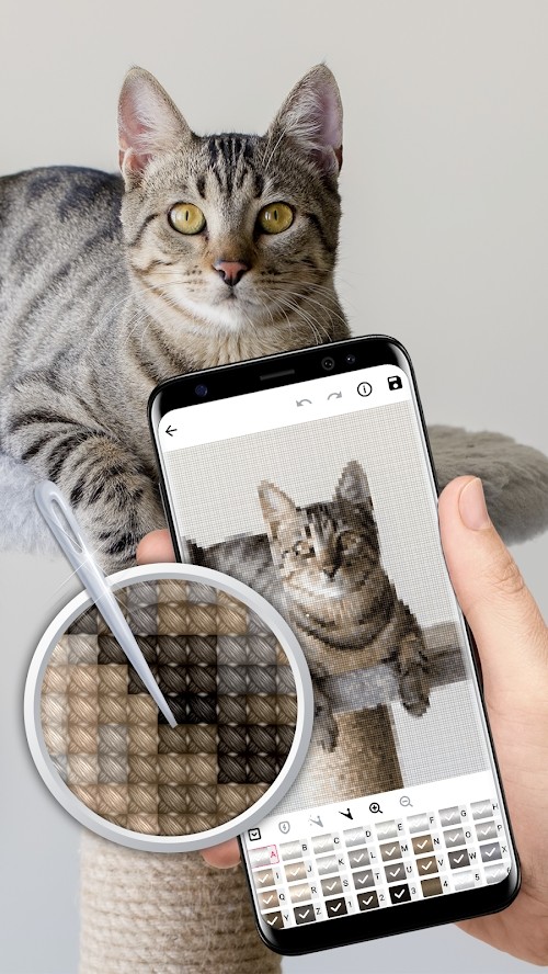 Cross Stitch Joy(Unlimited Money) screenshot image 3_Popularmodapk.com