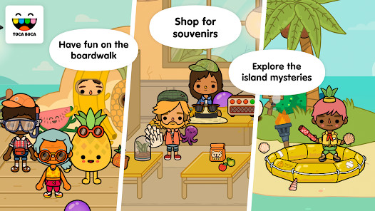 Toca Life: Vacation<span>(play for free)</span> screenshot image 3_Popularmodapk.com
