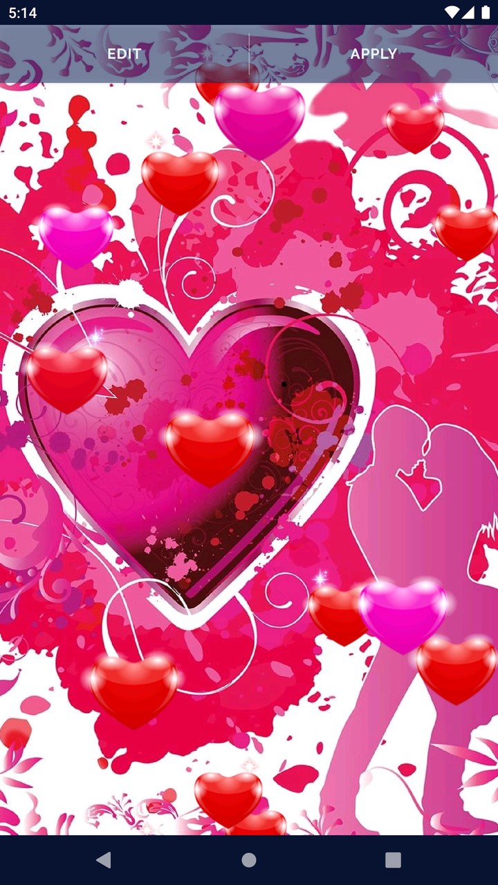 Sweet Love Live Wallpaper screenshot image 8_Popularmodapk.com