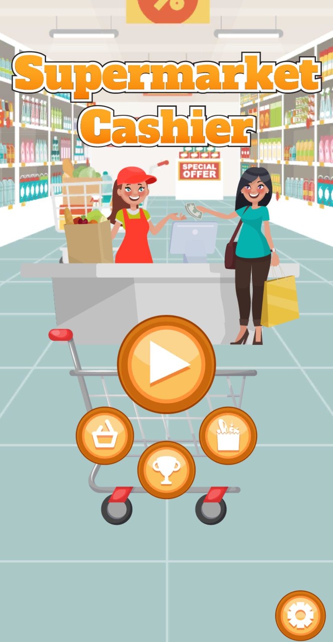 Supermarket Cashier Simulator screenshot image 1_Popularmodapk.com