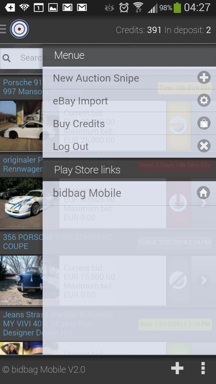 Auction bid sniper for eBay screenshot image 6_Popularmodapk.com