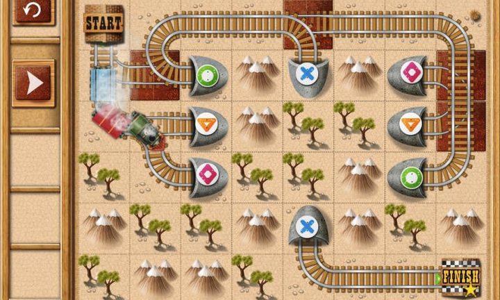 Rail Maze : Train puzzler screenshot image 2_Popularmodapk.com