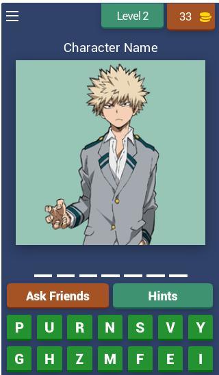 My Hero Academia Quiz screenshot image 3_Popularmodapk.com
