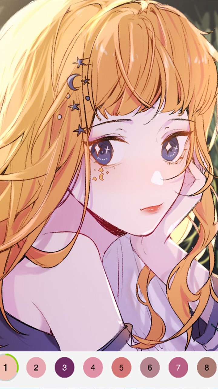 Paint Anime - Color By Number screenshot image 1_Popularmodapk.com