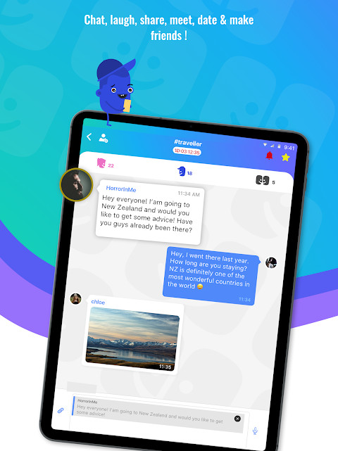 Roomco: chat rooms, date, fun screenshot image 19_Popularmodapk.com
