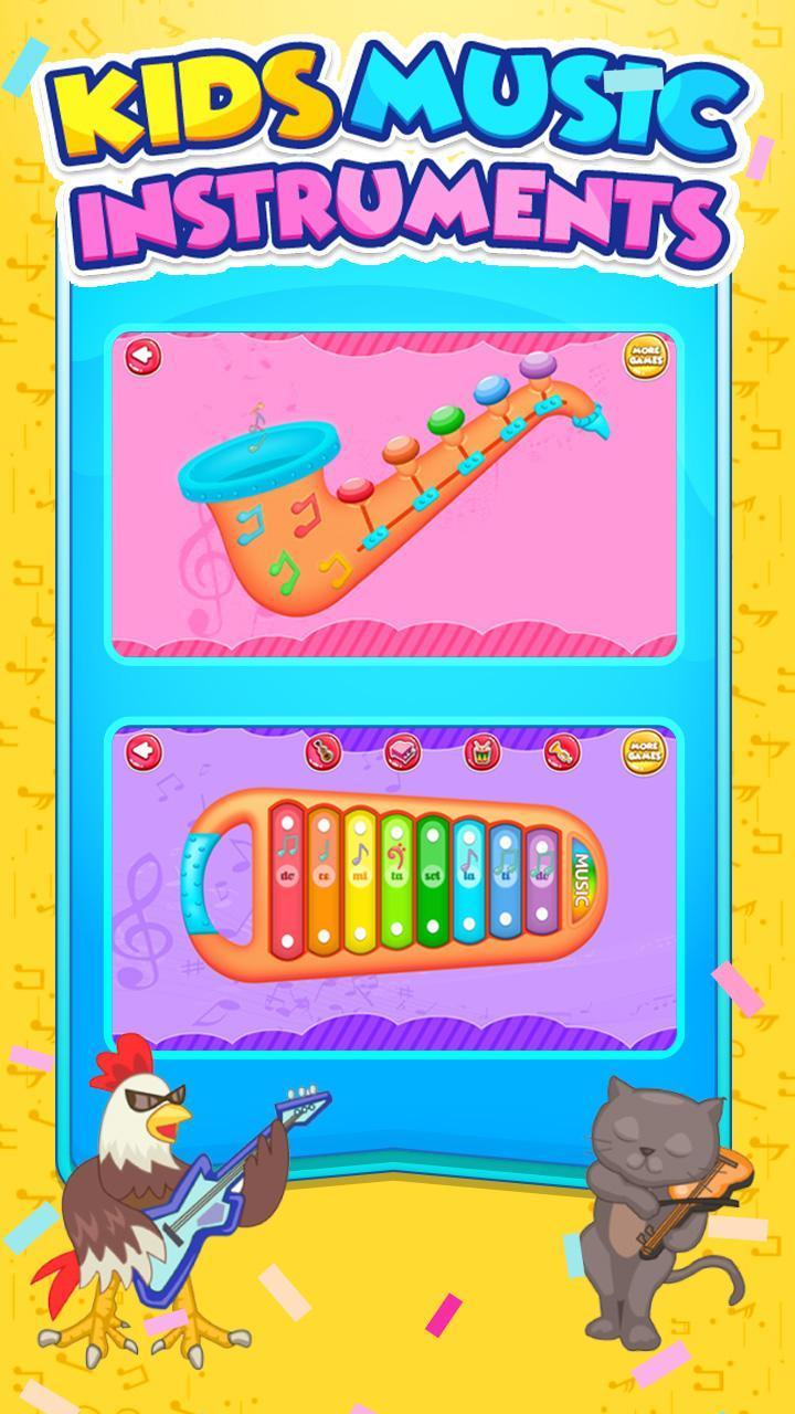 Kids Music Instruments – Songs & Sounds screenshot image 1_Popularmodapk.com