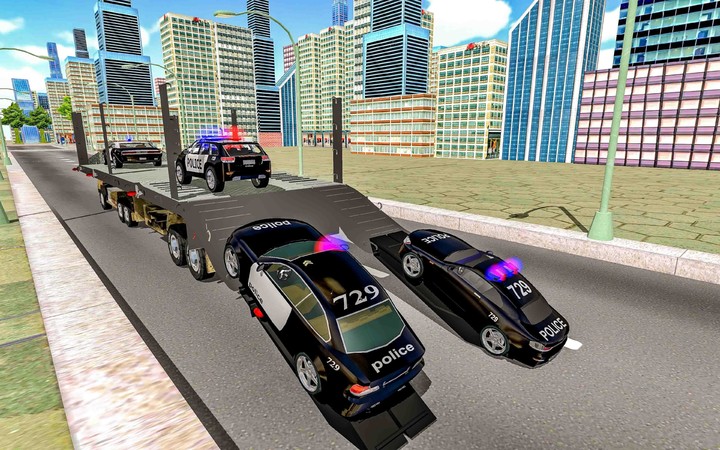 Police Robot Transport Car screenshot image 5_Popularmodapk.com