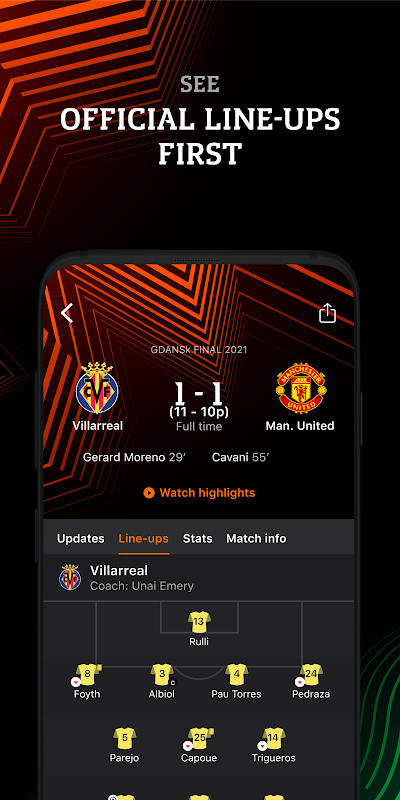 UEFA Europa Official screenshot image 5_Popularmodapk.com