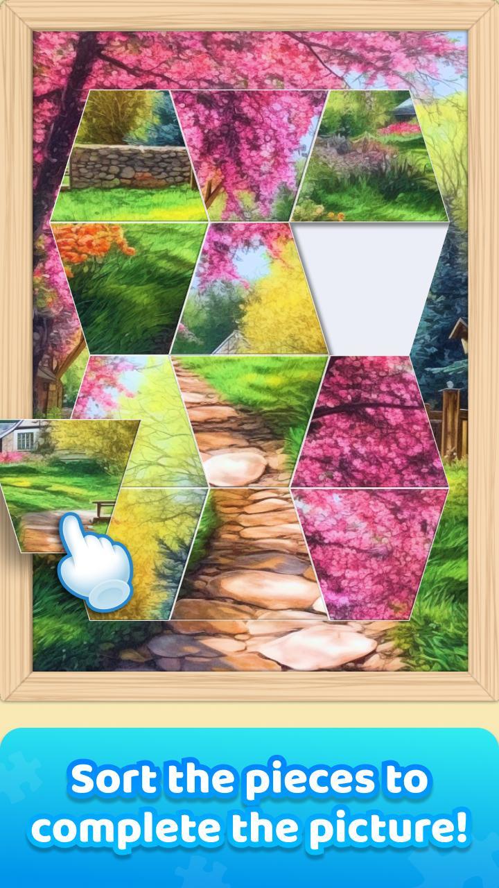 Jigsortscapes: Jigsaw Swap Puz screenshot image 5_Popularmodapk.com