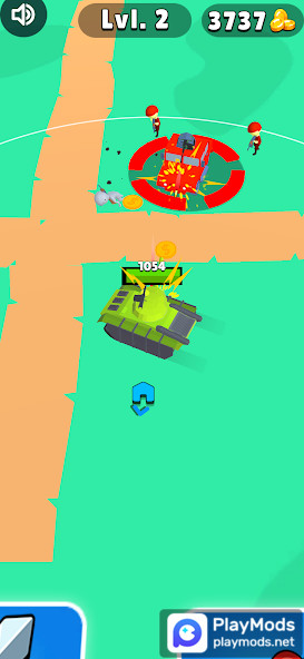 Tank Commander: Army Survival<span>(no  ads)</span> screenshot image 5_Popularmodapk.com