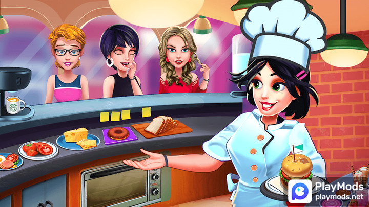 Cooking Cafe - Food Chef<span>(Unlimited Resources)</span> screenshot image 2_Popularmodapk.com