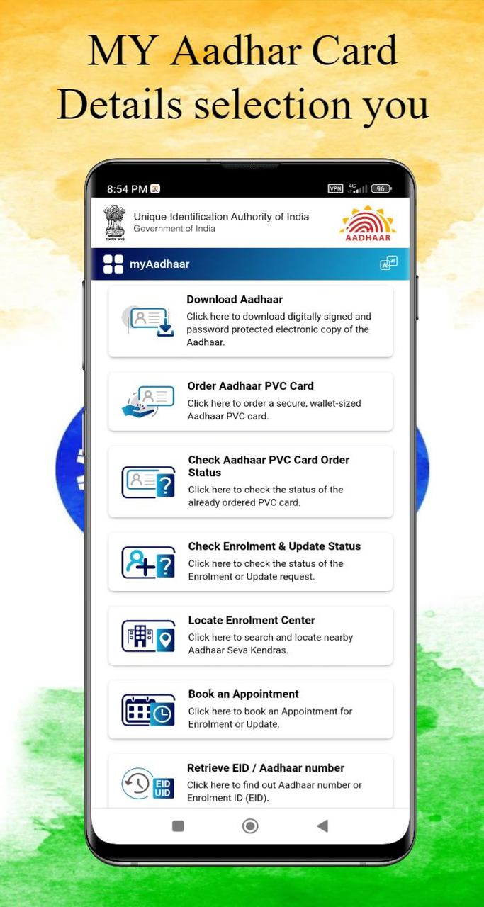 Aadhar Card Check Status Guide screenshot image 13_Popularmodapk.com