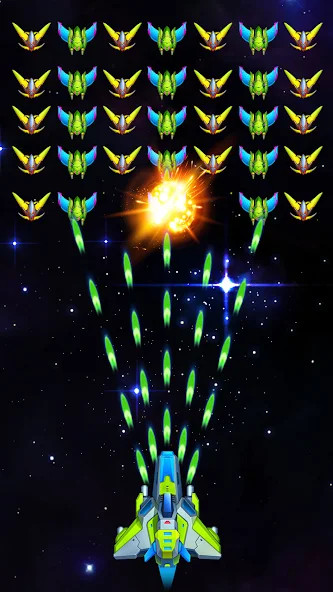 Galaxy Invaders: Alien Shooter(Mod) screenshot image 2_Popularmodapk.com