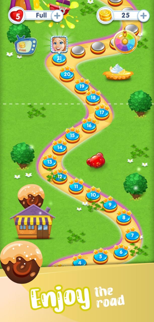 Candy Bar - Candy Fruit 2023 screenshot image 1_Popularmodapk.com