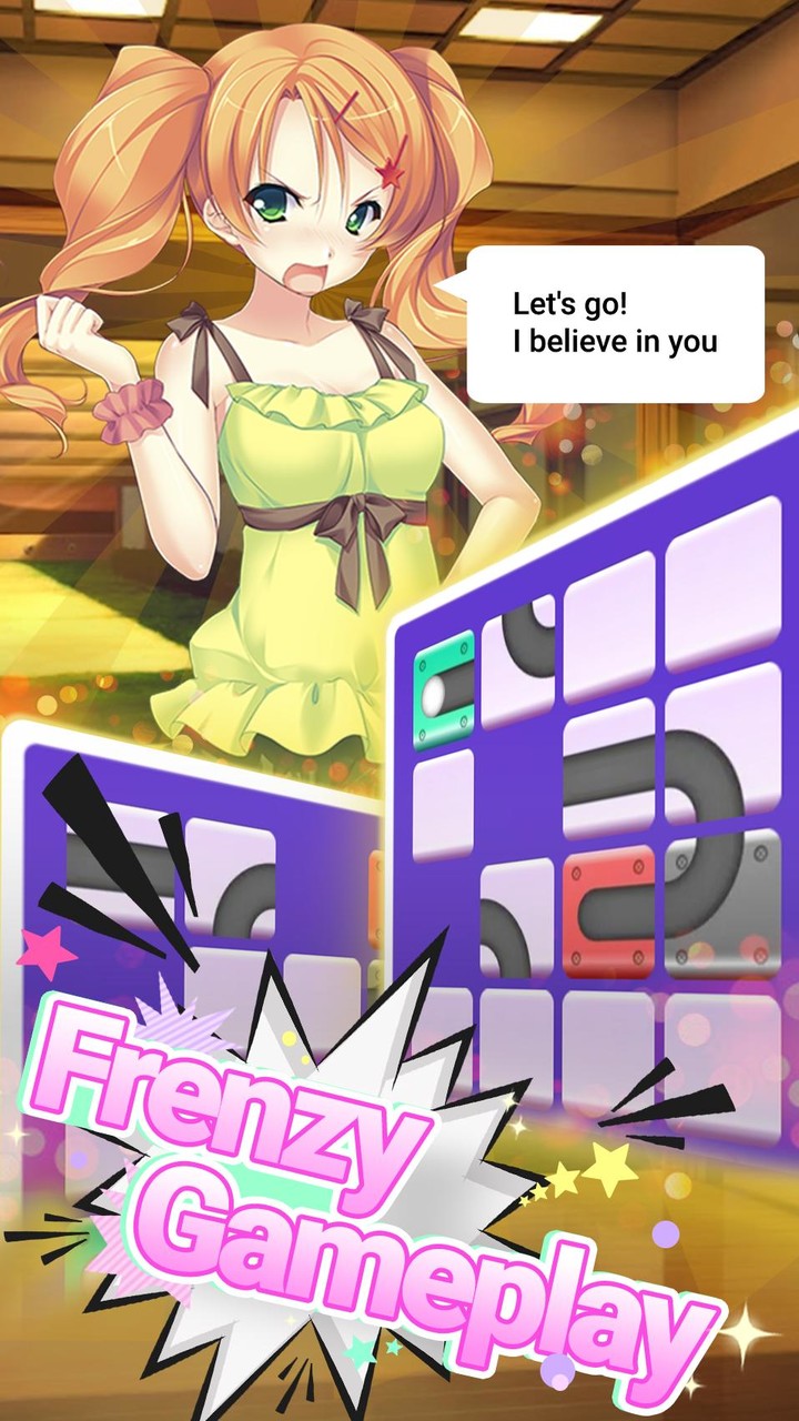 Unroll Waifu Anime Puzzle Game screenshot image 1_Popularmodapk.com