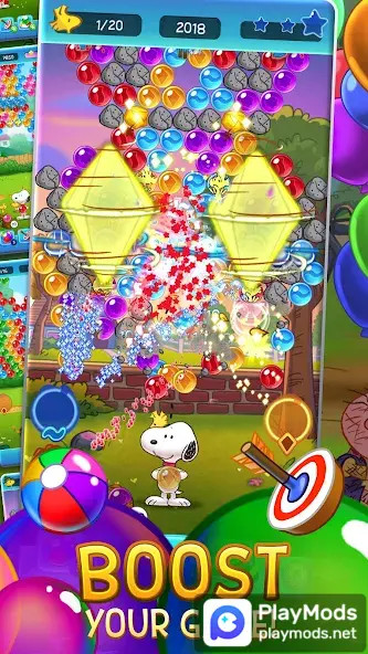 Snoopy POP MOD<span>(Unlimited Life)</span> screenshot image 4_Popularmodapk.com
