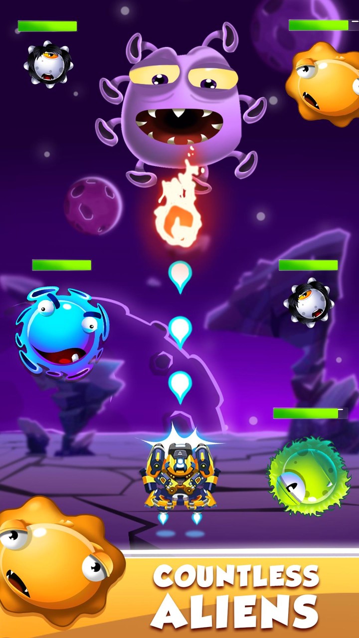 Droid O - Space Shooter Games screenshot image 10_Popularmodapk.com