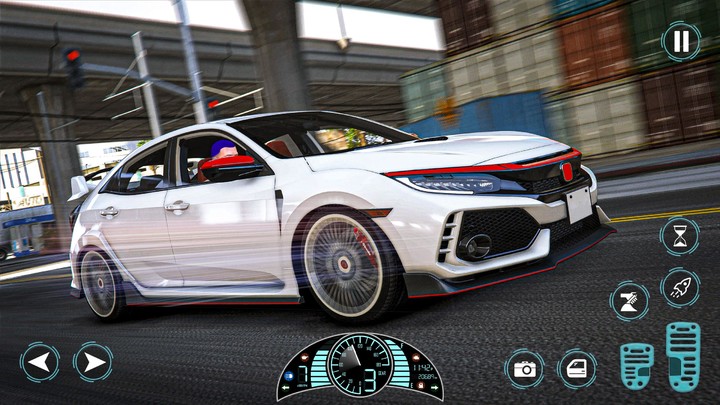Honda Civic Drift Simulator 3D screenshot image 6_Popularmodapk.com