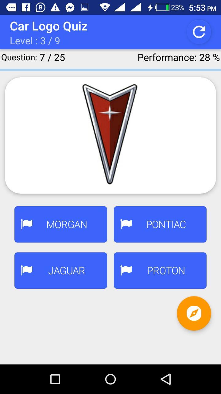 Car Logo Quiz screenshot image 19_Popularmodapk.com