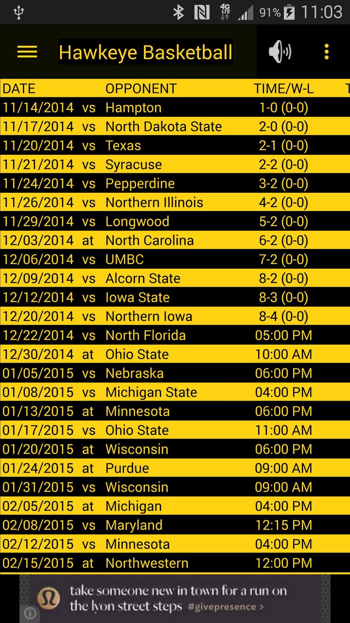 Hawkeye Basketball & Wrestling screenshot image 4_Popularmodapk.com