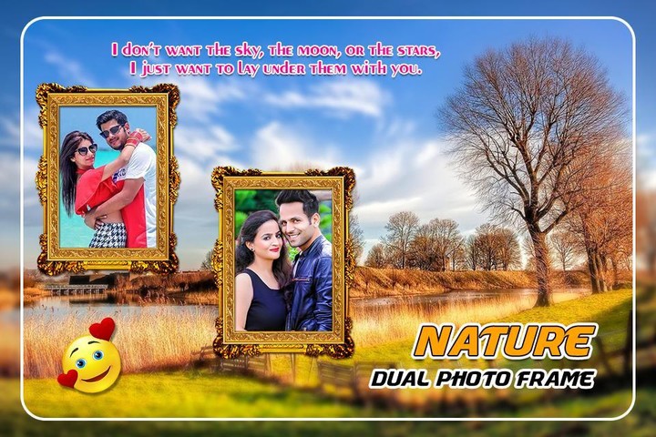 Nature Dual Photo Frame screenshot image 5_Popularmodapk.com