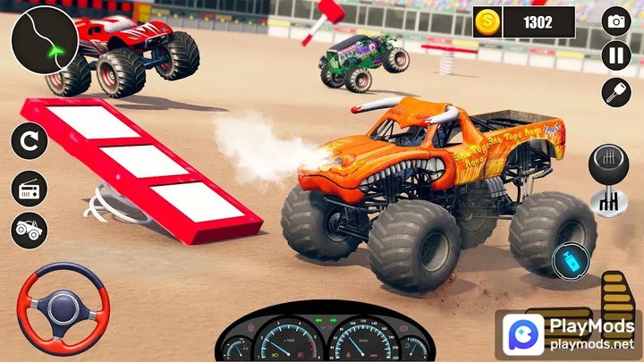 Monster Truck Demolition Crash<span>(unlimited money)</span> screenshot image 3_Popularmodapk.com