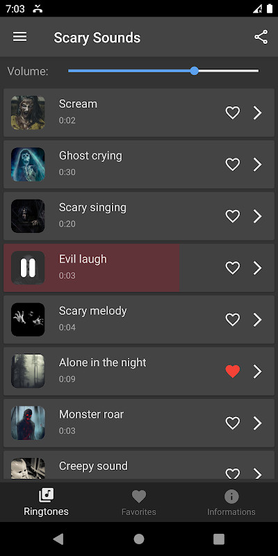 Scary horror sounds screenshot image 5_Popularmodapk.com