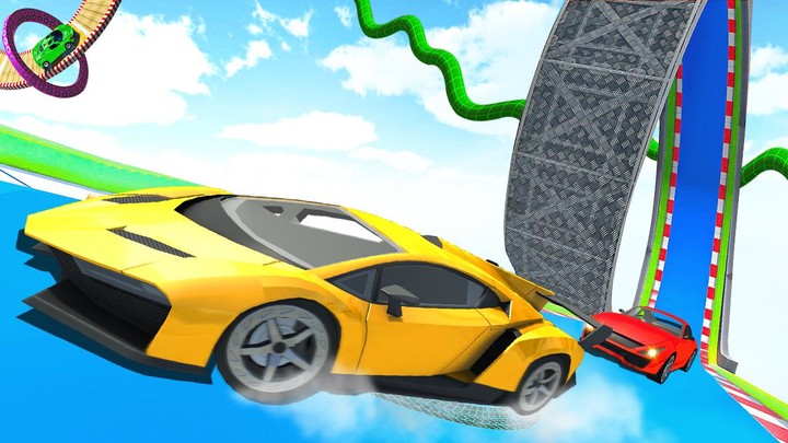 Car Games 3D- Ramp Car Stunt screenshot image 3_Popularmodapk.com