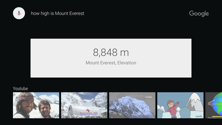 Google app for Android TV screenshot image 3_Popularmodapk.com