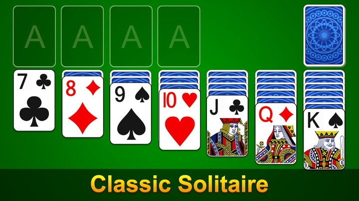 Solitaire - Classic Card Game screenshot image 1_Popularmodapk.com