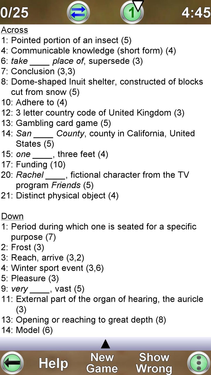 Barred Crossword screenshot image 5_Popularmodapk.com