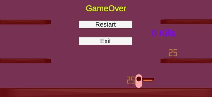 Zombie Hunt 2d screenshot image 3_Popularmodapk.com
