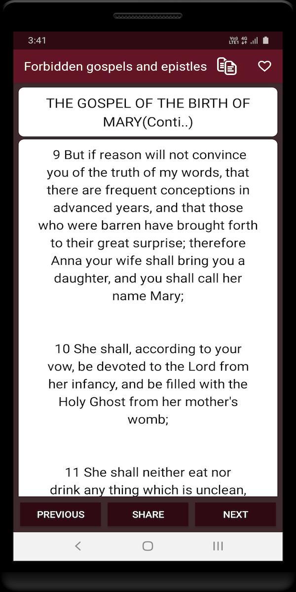 Forbidden gospels and epistles screenshot image 8_Popularmodapk.com