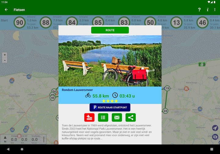 Fietsknoop bike and hiking app screenshot image 8_Popularmodapk.com