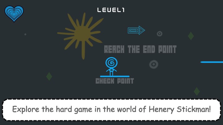 Henery Stickman: 2D Platformer screenshot image 1_Popularmodapk.com