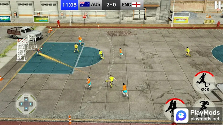 Street Soccer Kick Games<span>(Unlimited Money)</span> screenshot image 1_Popularmodapk.com