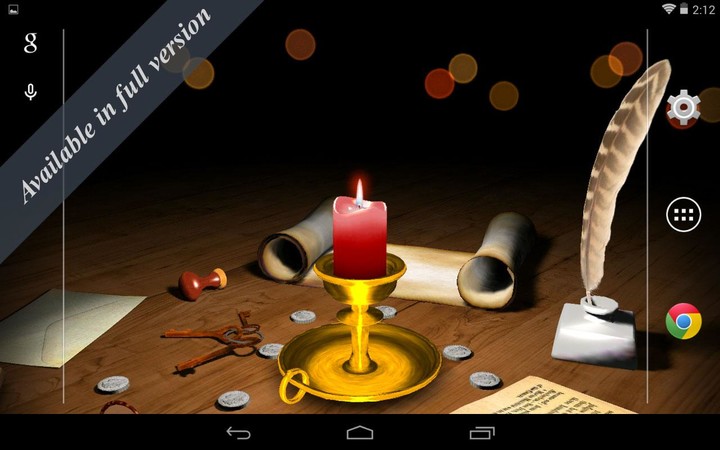 Melting Candle Wallpaper Lite screenshot image 1_Popularmodapk.com