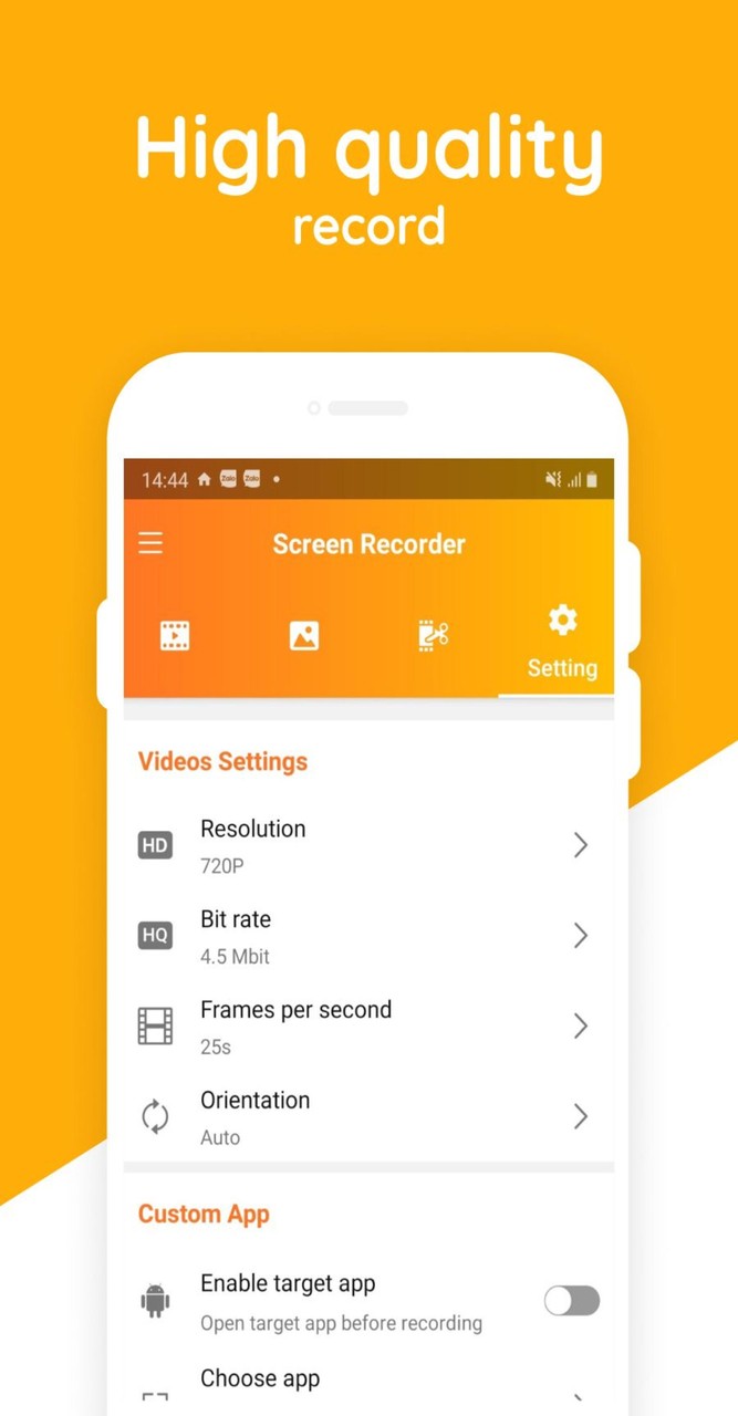 مسجل الشاشه فيديو M Recorder screenshot image 4_Popularmodapk.com