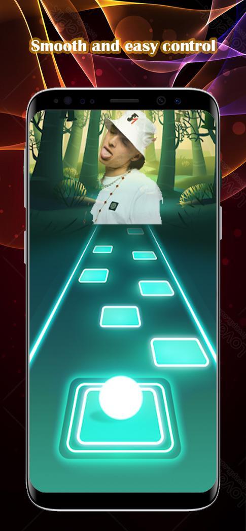 Peso Pluma Tiles hop Music 3D screenshot image 4_Popularmodapk.com